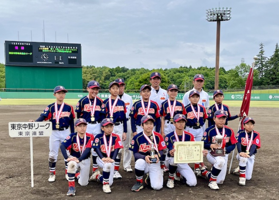 桃二少年野球部の卒部生が全国優勝、アジア選手権へ！